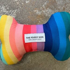 Foggy Dog Rainbow Dog Toy